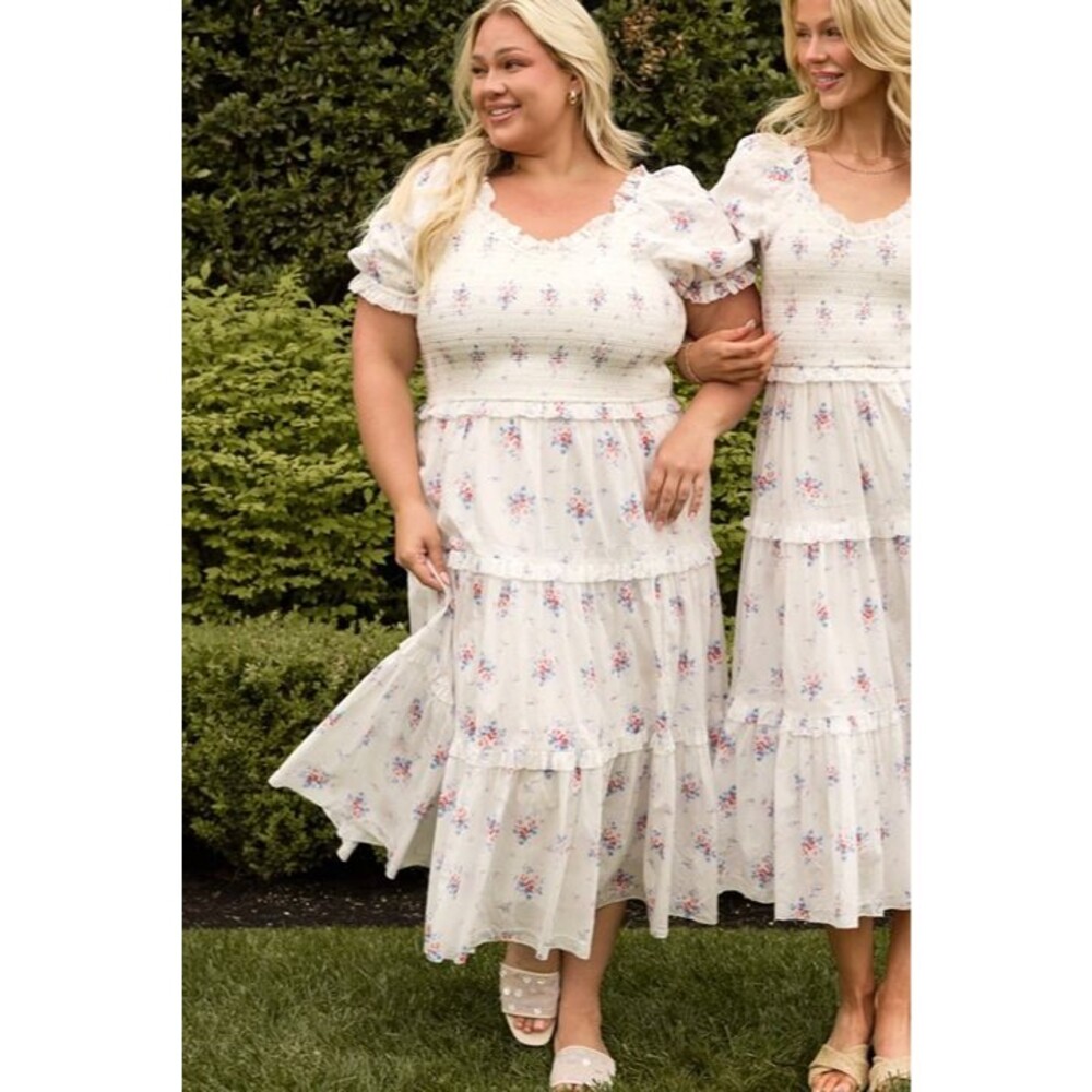 Ivy City Co Emily Dress in Heritage Soft Ditsy Floral